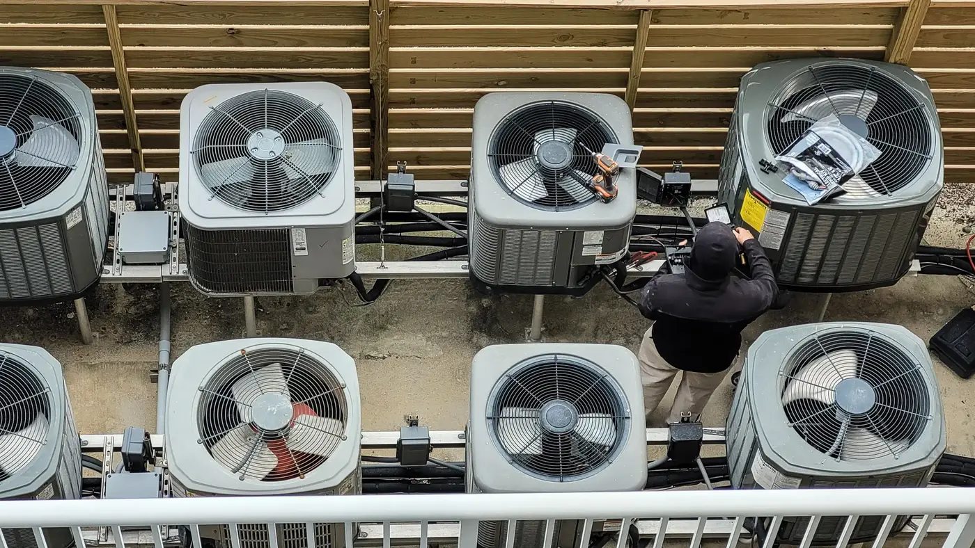 Premium HVAC equipment luxury high-rise residential tower Toronto