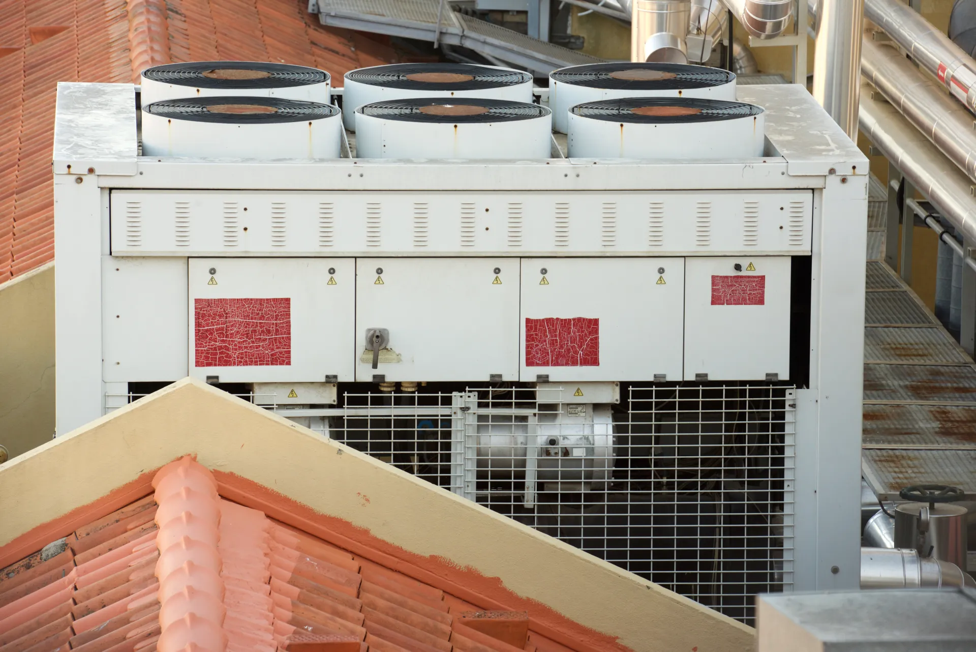 Specialized commercial HVAC AC array for manufacturing in Vaughan GTA