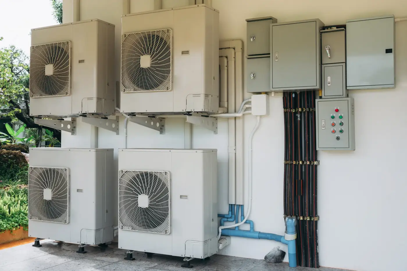 IoT smart building HVAC wall-mounted technology in Oakville GTA