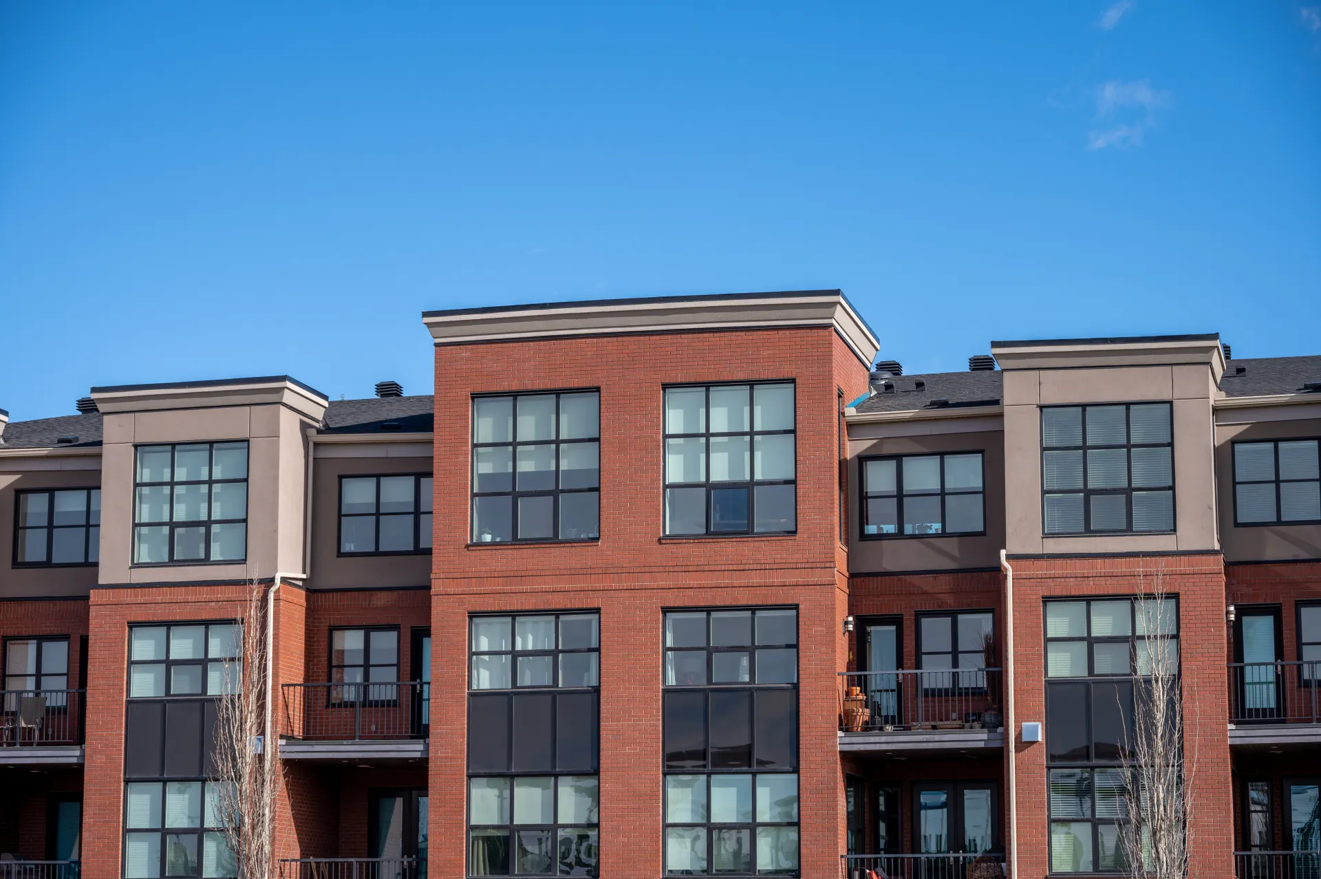 Urban condominium buildings requiring complex HVAC property management solutions in the GTA